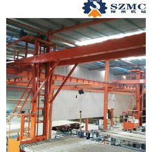 Qey Type Electric Double Girder Bridge Coloring Crane for Aluminum Plant with Remote Control
